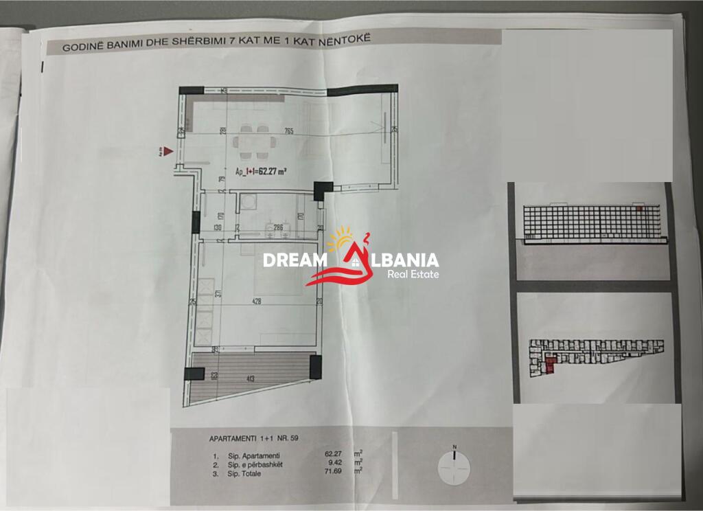 Apartamente 1+1 ne shitje ne fazen perfundimtare te ndertimit ne Paskuqan(ID 4111133)