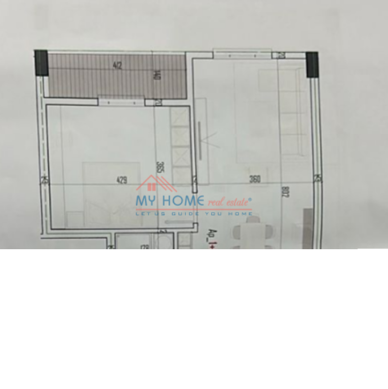 Apartment 1+1 for Sale in Paskuqan