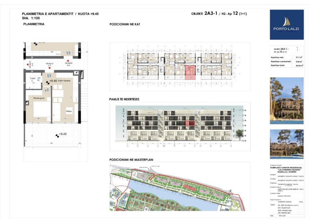 Apartment 1+1 "Porto lalzi" for sale