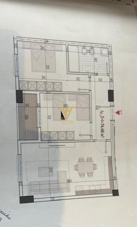 SHITET APARTAMENT 2+1 NE PASKUQAN 103.000 EURO