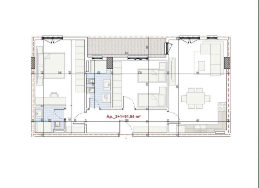 📣 SHITET Apartament 2+1 me 2 Tualete dhe Ballkon 📍 Ringside Residences, Paskuqan ✨  