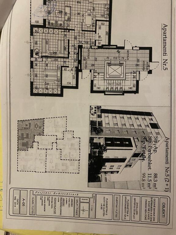 APARTAMENT ME QERA 2+1 RRUGA BARDHYL 500 EURO