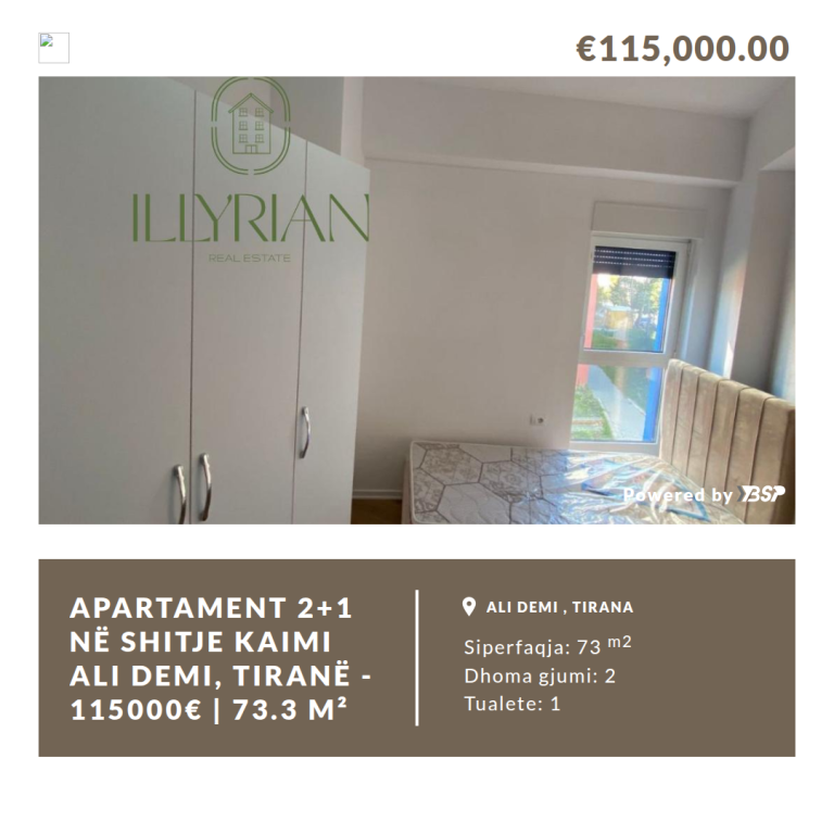 SHITET APARTAMENT TE MANGALEM21 NE ALI DEM