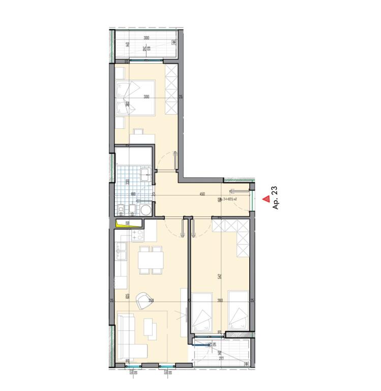 apartament per shitje tek UNIVERS CITY