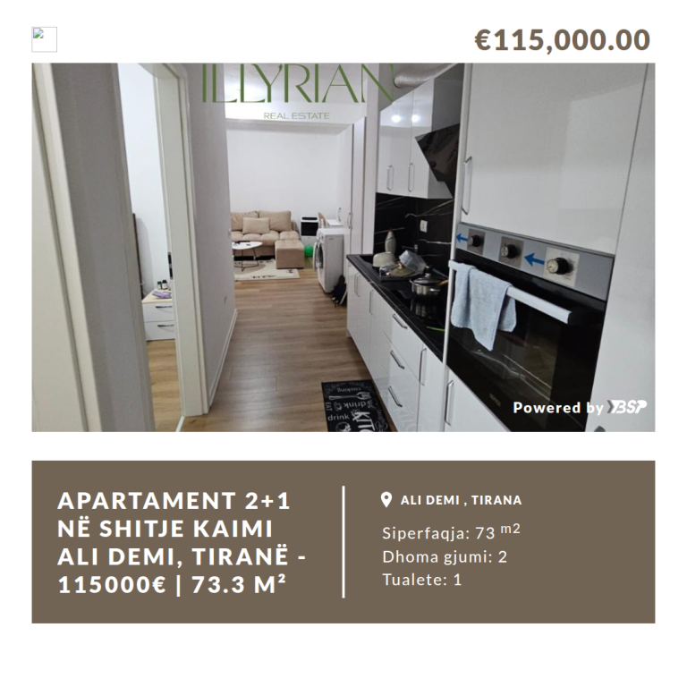 SHITET APARTAMENT TE MANGALEM21 NE ALI DEM