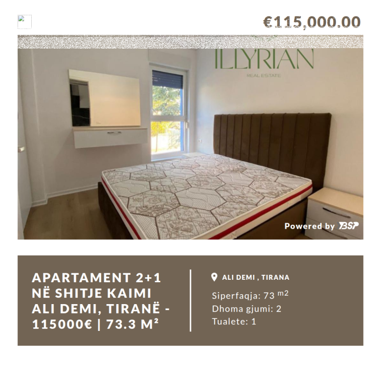 SHITET APARTAMENT TE MANGALEM21 NE ALI DEM