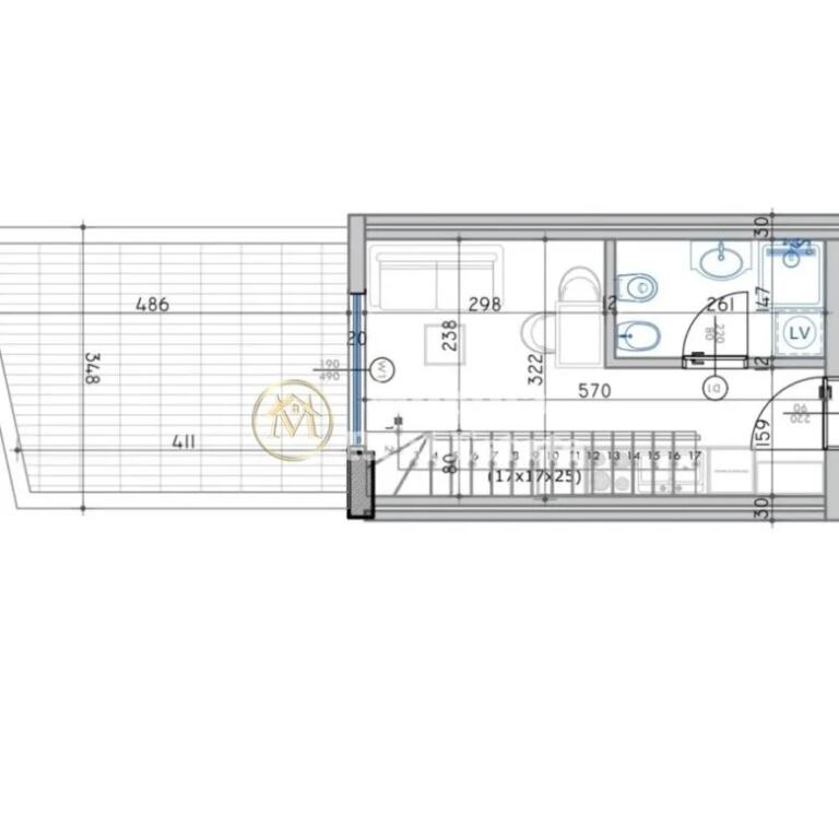 Vendesi in vendita appartamento 1+1 a Golem, prezzo 60000 Euro.