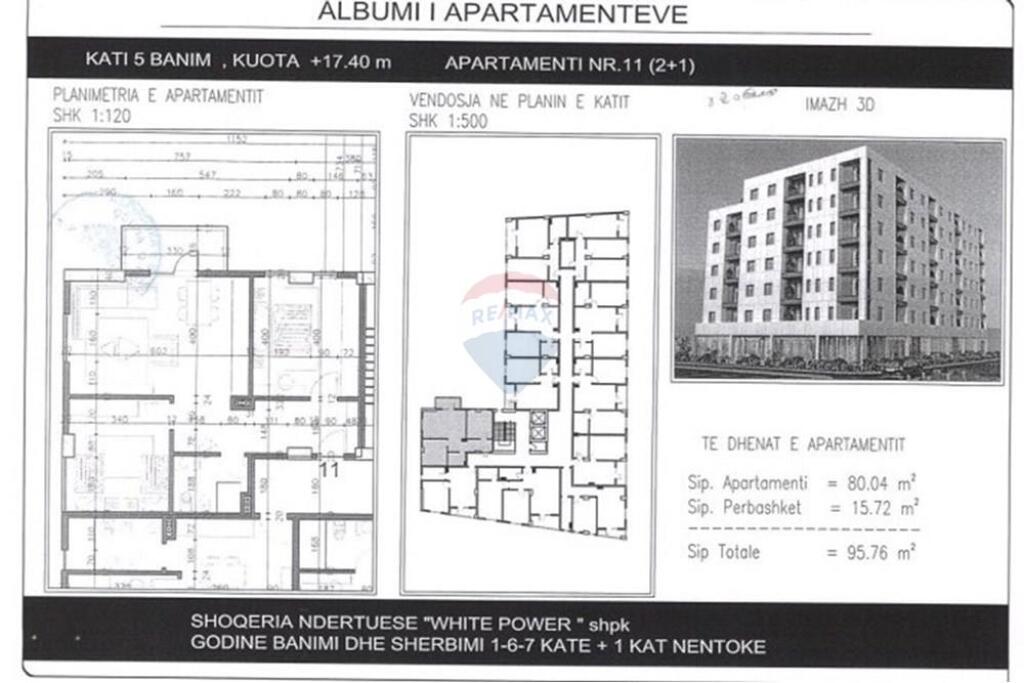 Appartamento 2 +1 In Vendita A Kamez!
