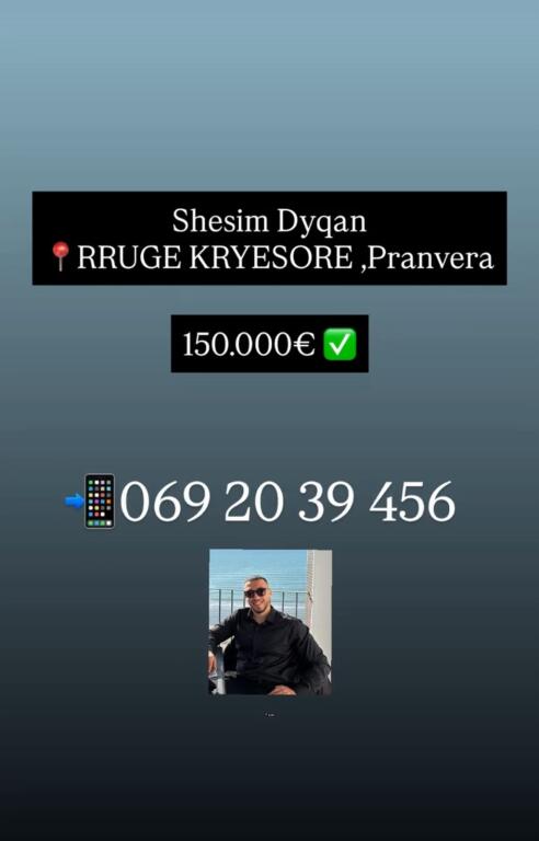 SHESIM DYQAN RRUGE KRYESORE PRANVERA DYRRES