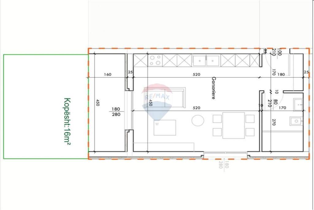 Monolocale di 52m2 in vendita al Lago di Farka