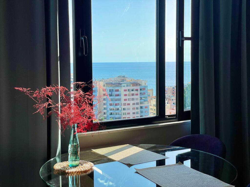 FOR RENT 1+1 APARTMENT AT VILA ZOGU, SEA VIEW!