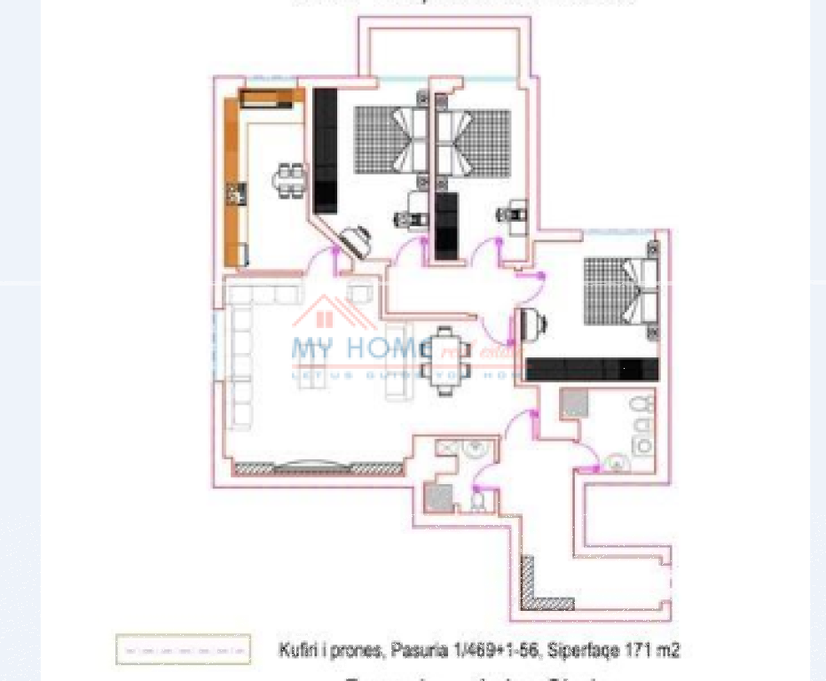 Apartament 3+1 me Qira te Brryli Tirane