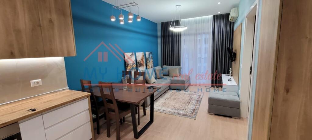 Modern 1+1 apartment for rent 21 Dhjetori in Tirane