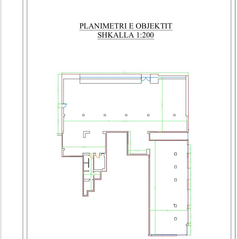 BUSINESS PREMISES FOR RENT 727 M2 FORMER EXHIBITION 15,000 EURO