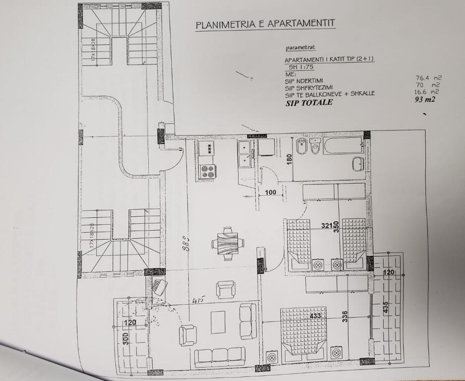 Apartment - FOR SALE 2+1 NEAR THE HILL AT THE BYPASS