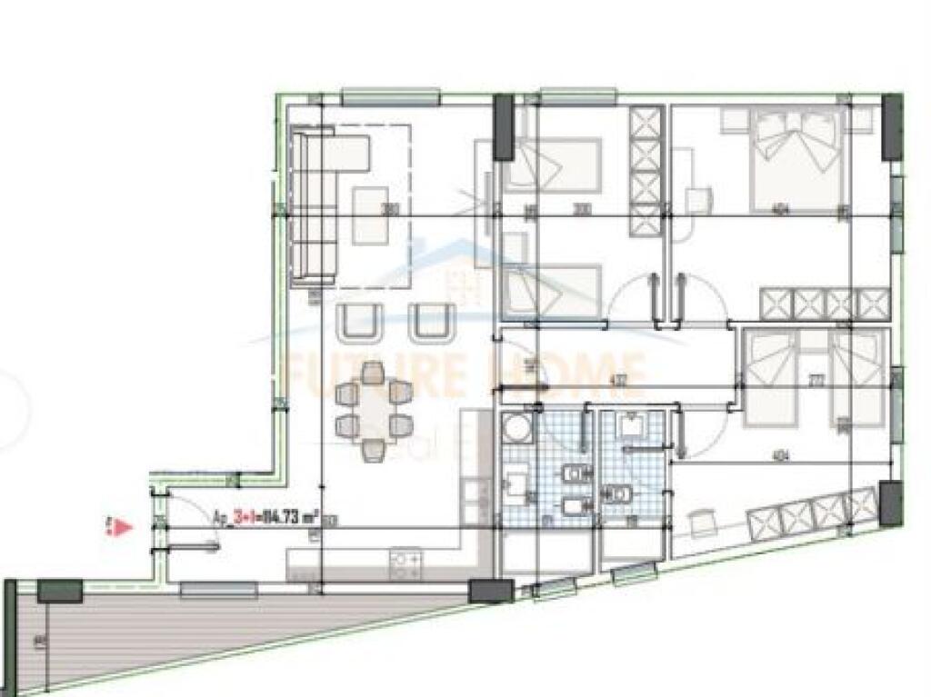 For sale, Apartment 3+1, Paskuqan, Tirana