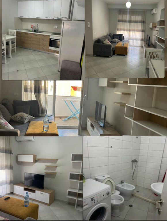 Jepet me qera super apartament 1+1 + ballkon pallat i ri tek Materniteti Ri!