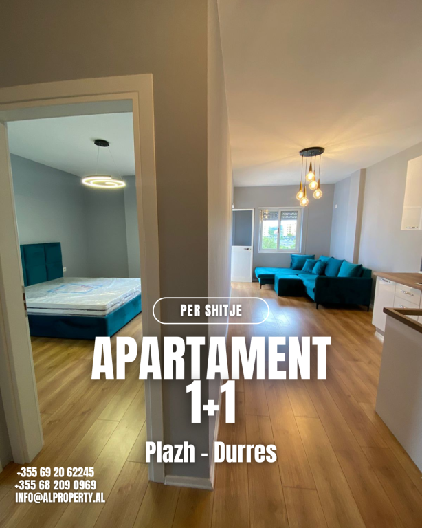 Apartament 1+1 me Pamje Deti për Shitje – Plazh , Durrës