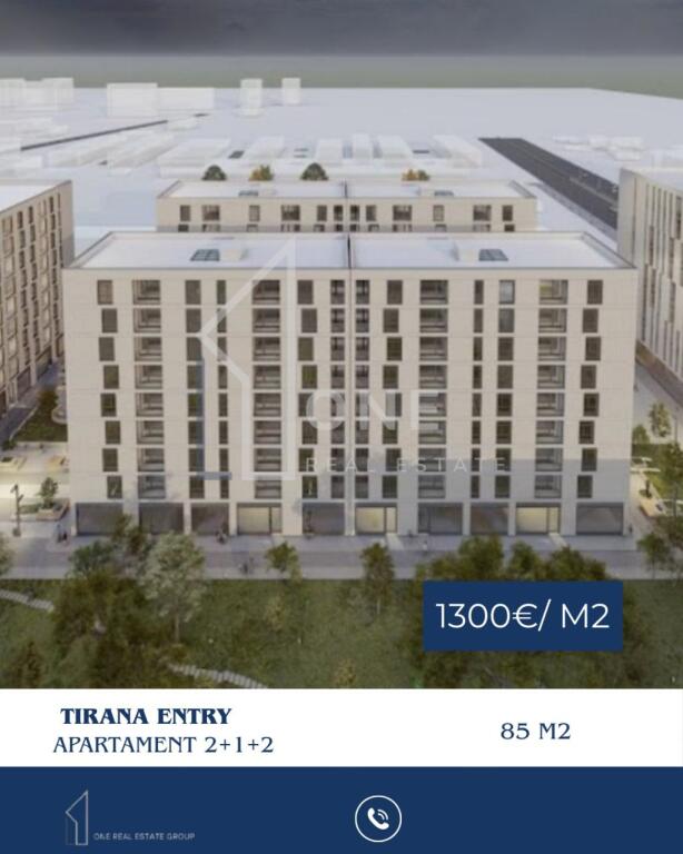 Laprake , Tirana Entry2 , 2+1+2wc per shitje