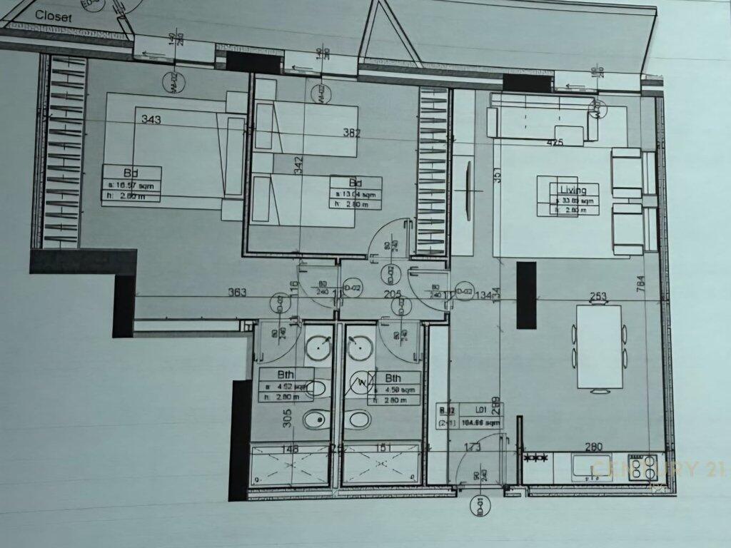 For rent 2+1+2 at Altana, Dinamo complex for office! - 2,000 € /month