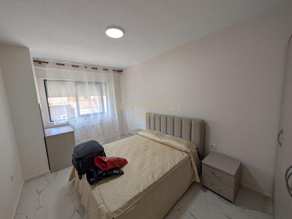 Apartment 1+1 with parking space for rent on Durres Street.