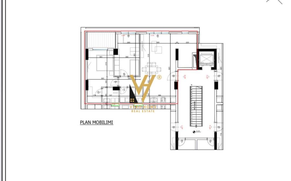 IN VENDITA APPARTAMENTO 2+1+2 IN VIA ELBASAN 246.000 EURO