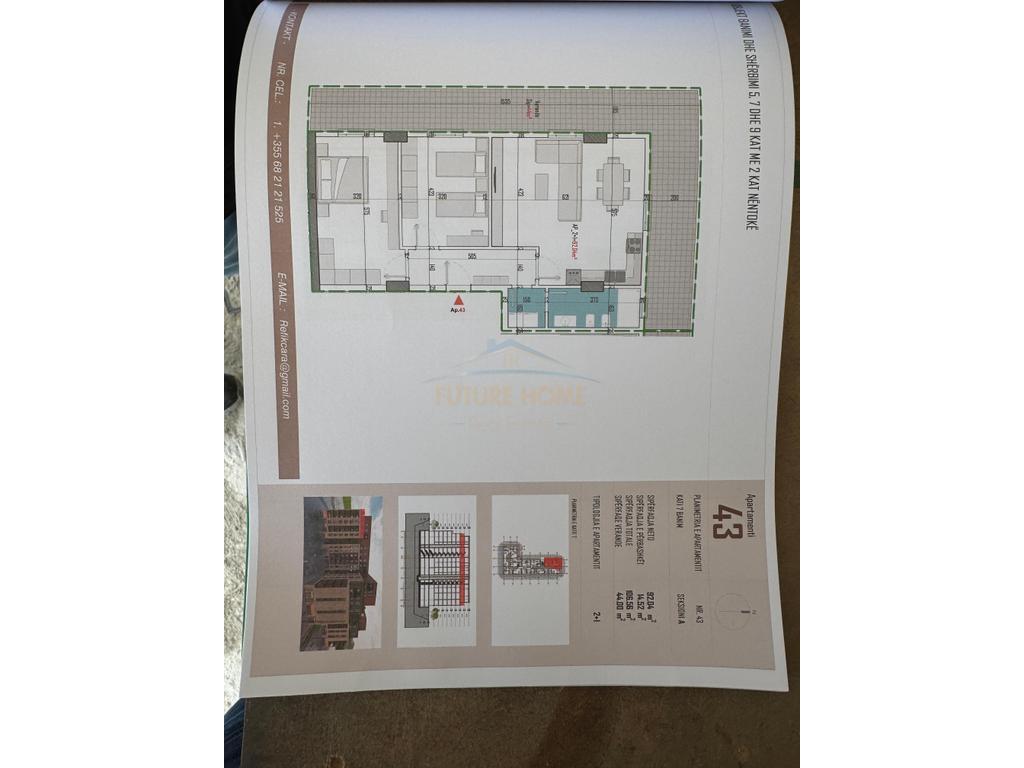 Shitet, Apartament 1+1, Kamëz, Tiranë.