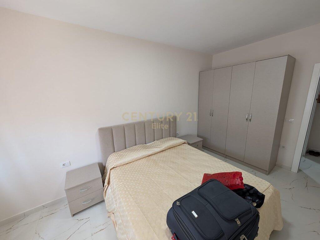 Apartment 1+1 with parking space for rent on Durres Street.