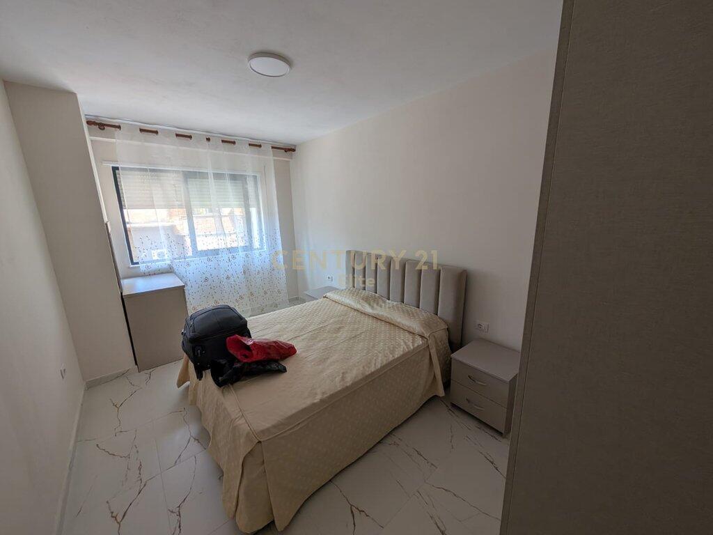 Apartment 1+1 with parking space for rent on Durres Street.