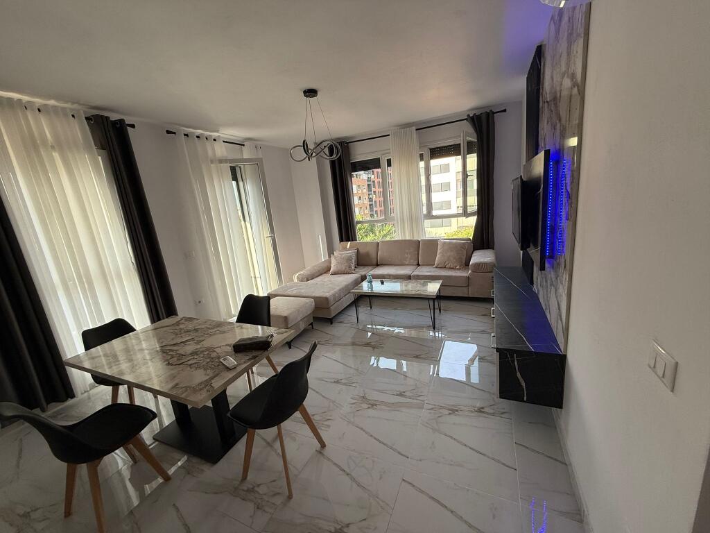 🏢 Apartment 2+1+2 for Rent 📍 Don Bosko – Tirana Trio Towers, Building 3💶 800€/month