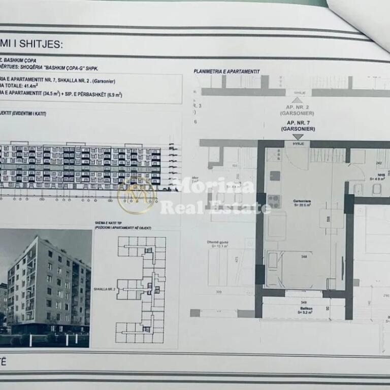 Shitet Garsoniere ,Golem,56000 Euro
