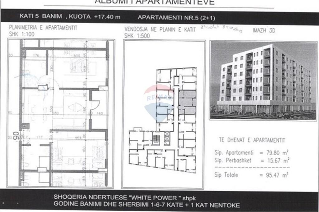 Apartment - For Sale - Bulevardi Blu, Kamëz