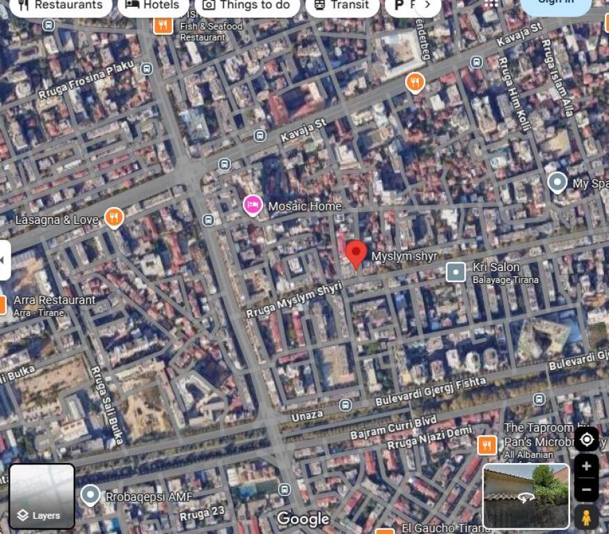 Ambjent per zyra me qera ne Myslym Shyr, fundi i Tregut Cam (ID 42611319).