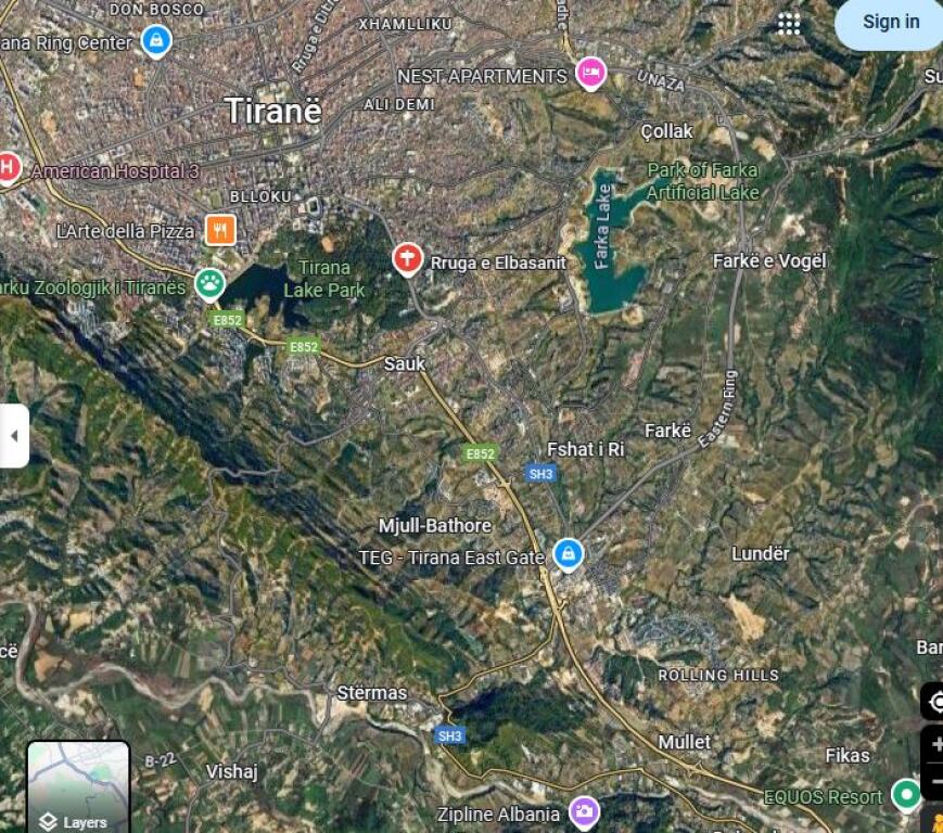 Jepet apartament me qera 1+1 afer rruges se Elbasanit Downtown Tirane ID ( 4219465)