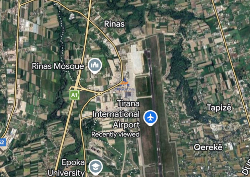 FOR RENT 3000M2 LAND+CAR WASH "NEAR AIRPORT IN RINAS" 3000 EURO.