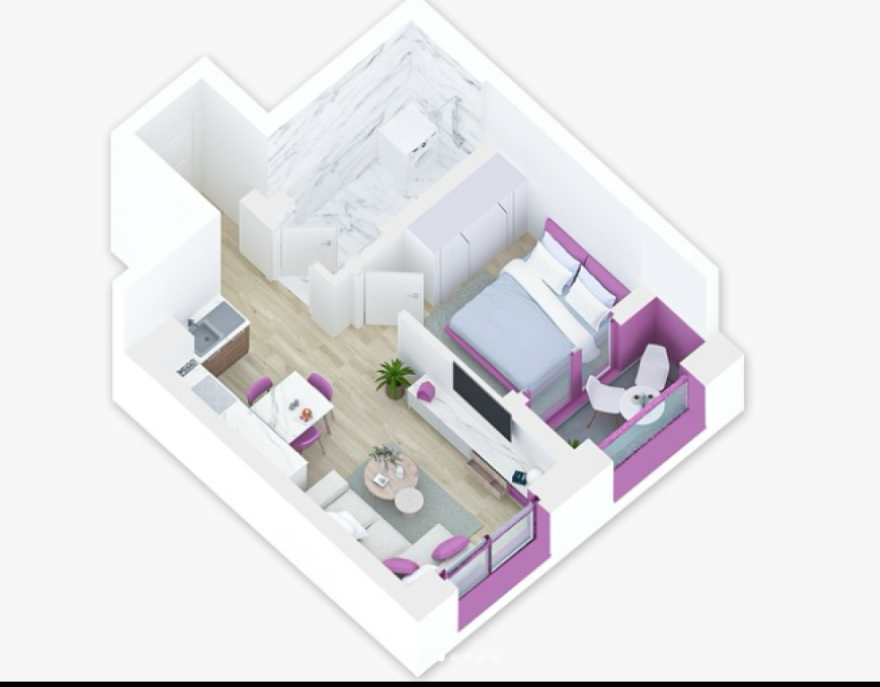 Shitet apartament 1+1 Mangalem21