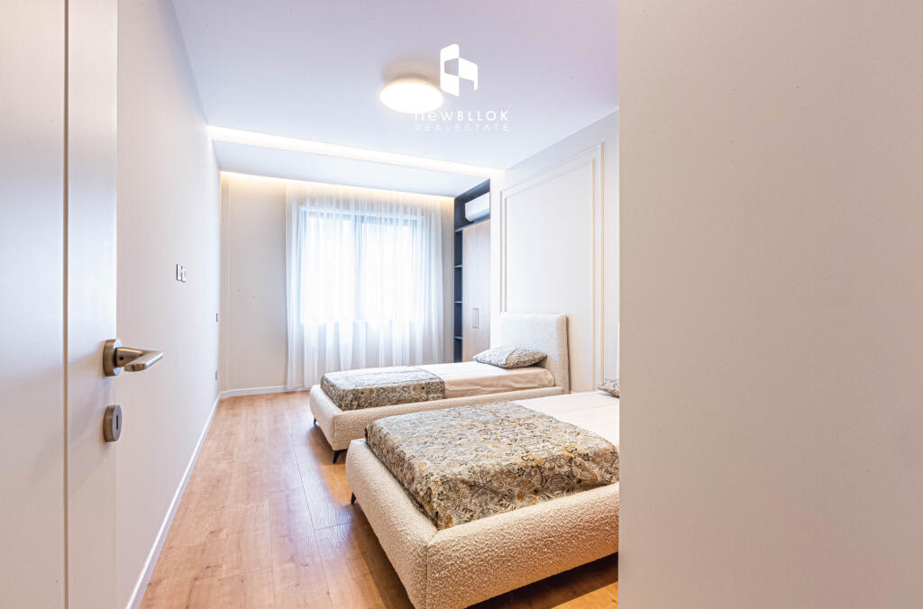 Me Qira: Apartament Luksoz 2+1+2Wc + Garderobë + 3 P.Parkimi – Liqeni Thatë - Pranë Radisson