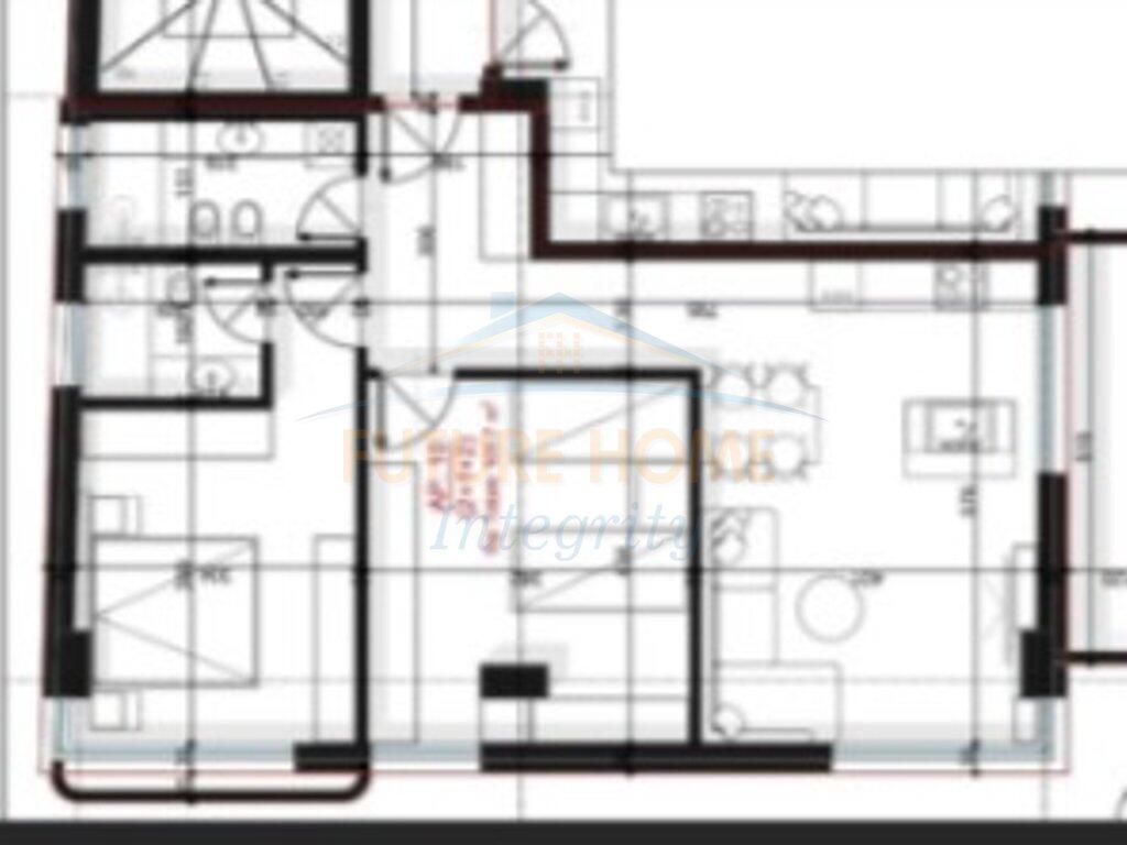 In vendita, Appartamento 2+1+2, Residenza LIS, Tirana.