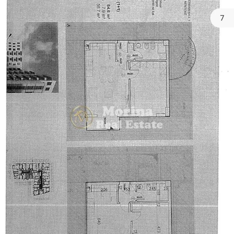 Shitje, Apartament 1+ 1, prane Spitalit Amerikan 2, Cmimi 100,400 Euro
