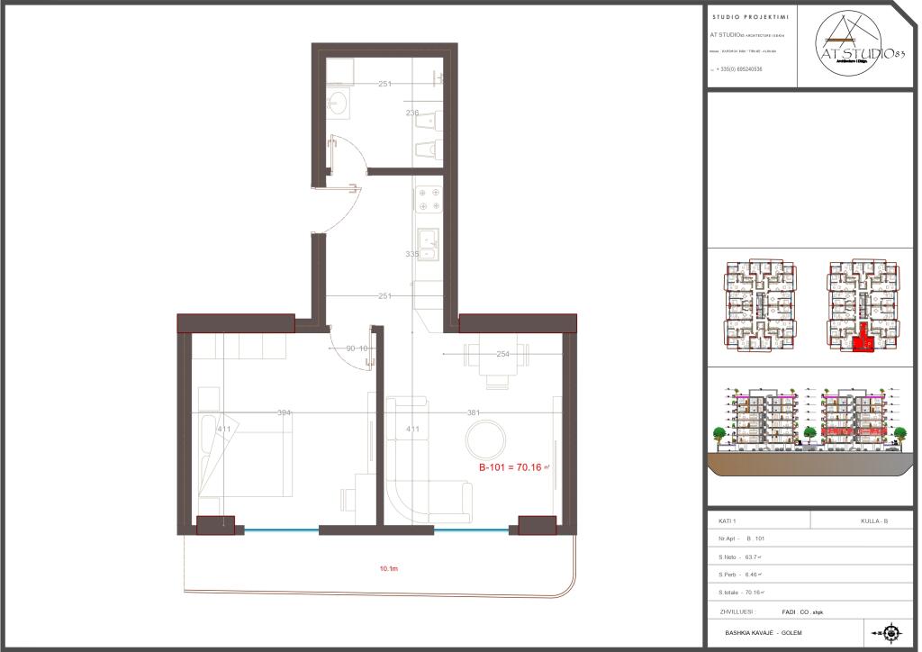 Apartment for sale 1+1