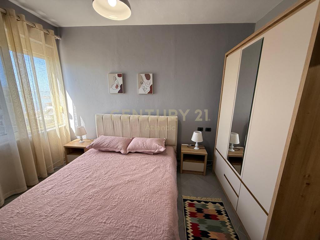 Apartament 1+1 me Qira në Plazh Hekurudha, Durrës – 550€/muaj | 52 m² | Pamje Ballore nga Deti