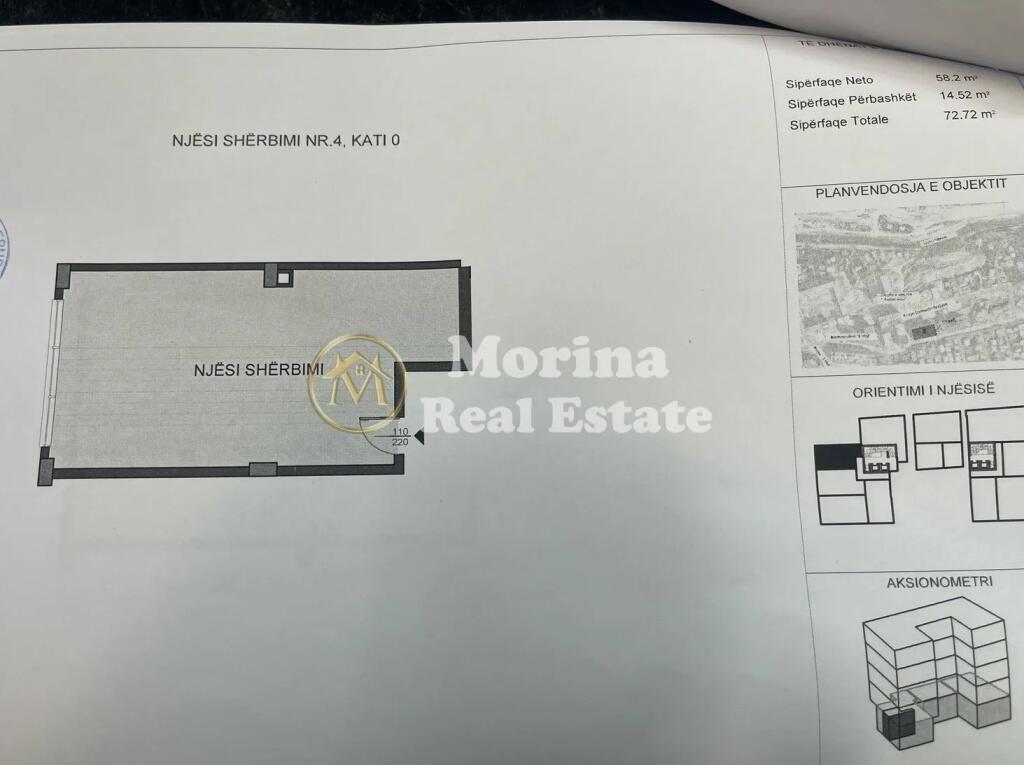 Shitet, Ambient Biznesi, Rruga 5 Maji , 182 000 Euro