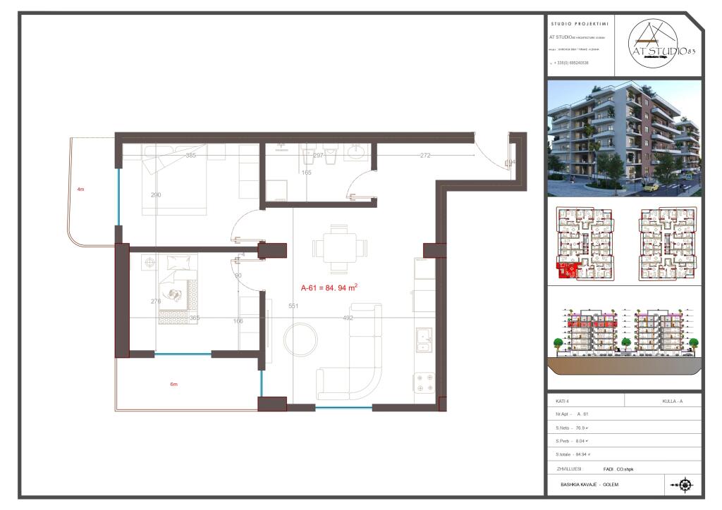 Apartment 2+1 for sale