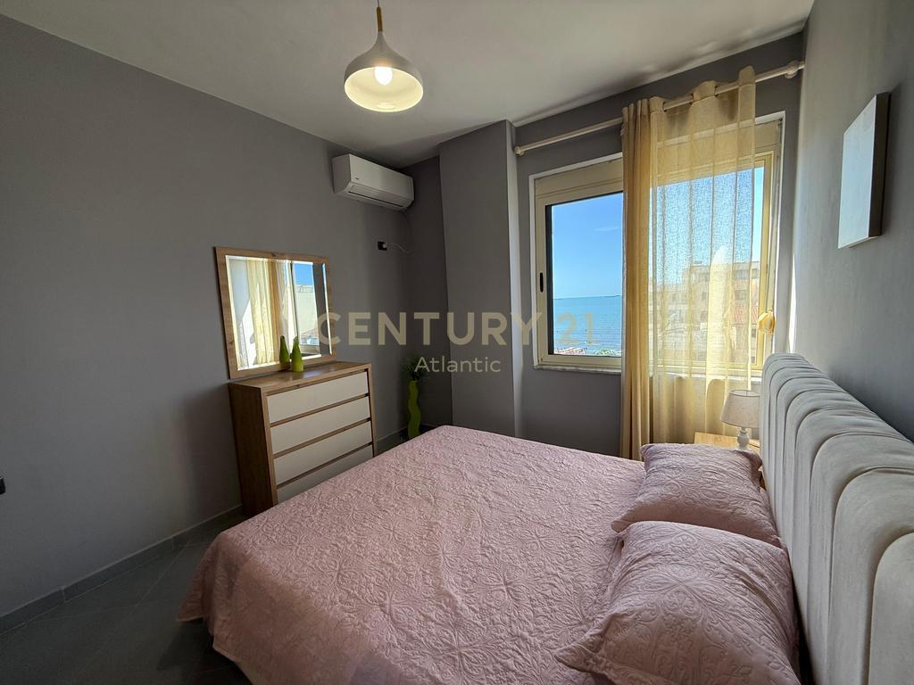 Apartament 1+1 me Qira në Plazh Hekurudha, Durrës – 550€/muaj | 52 m² | Pamje Ballore nga Deti