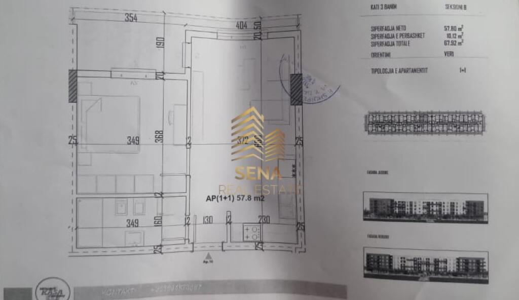 For sale, Apartment 1+1+blk, Green – Residence Institut, 59,000 Euro
