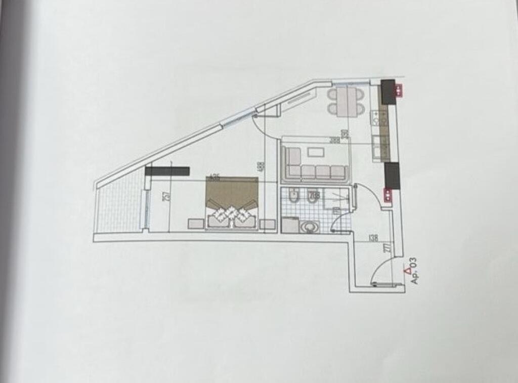 €69 990 Apartment 1+1 for sale at "MONARK RESIDENCE"