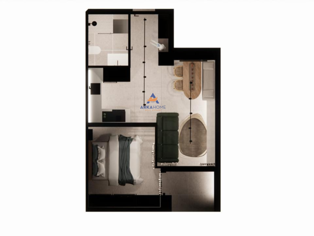 SHITET APARTAMENT 1+1+BALLKON “LAPRAKE, RRUGA DRITAN HOXHA” 115.000 EURO