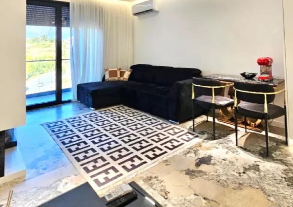 FOR RENT: *1+1+ garage* fully invested || (📍Liqeni i Thate ) || *1200€/Month*