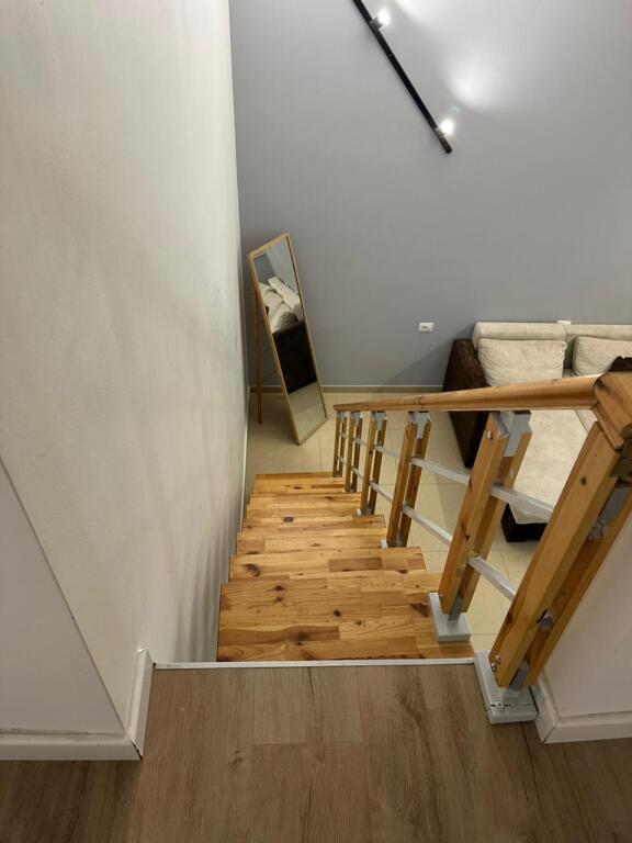 For rent 1+1 duplex apartment, Kodra e diellit, near cok market  Price: 450 euros negotiable