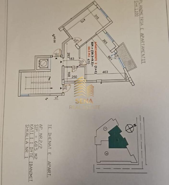 In vendita, Appartamento 1+1+BLK, Fresk, 91.000 Euro